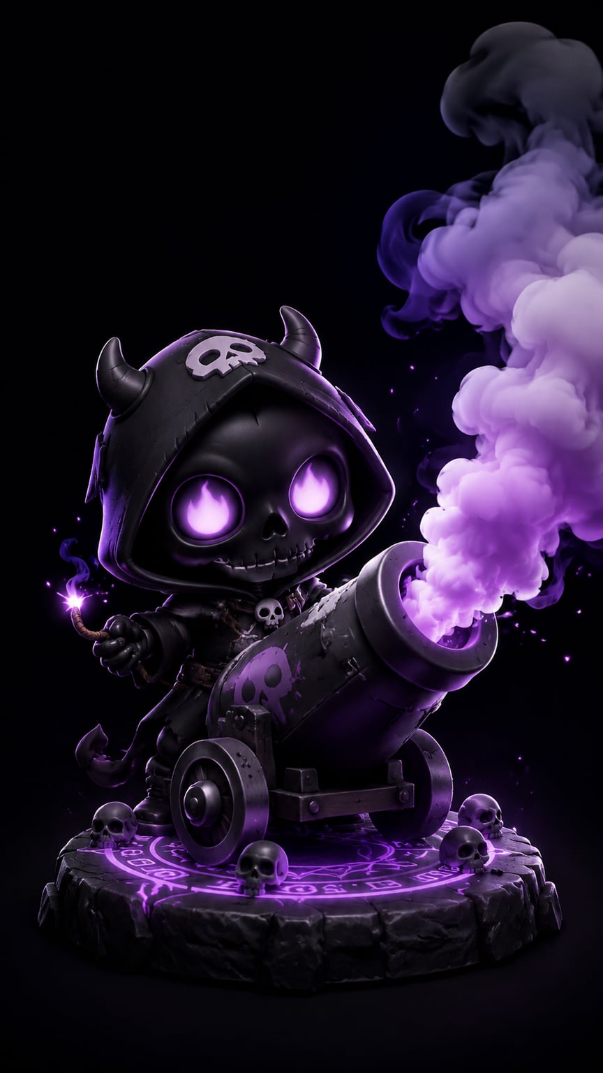 Dark Battlefield Vertical 916 Phone