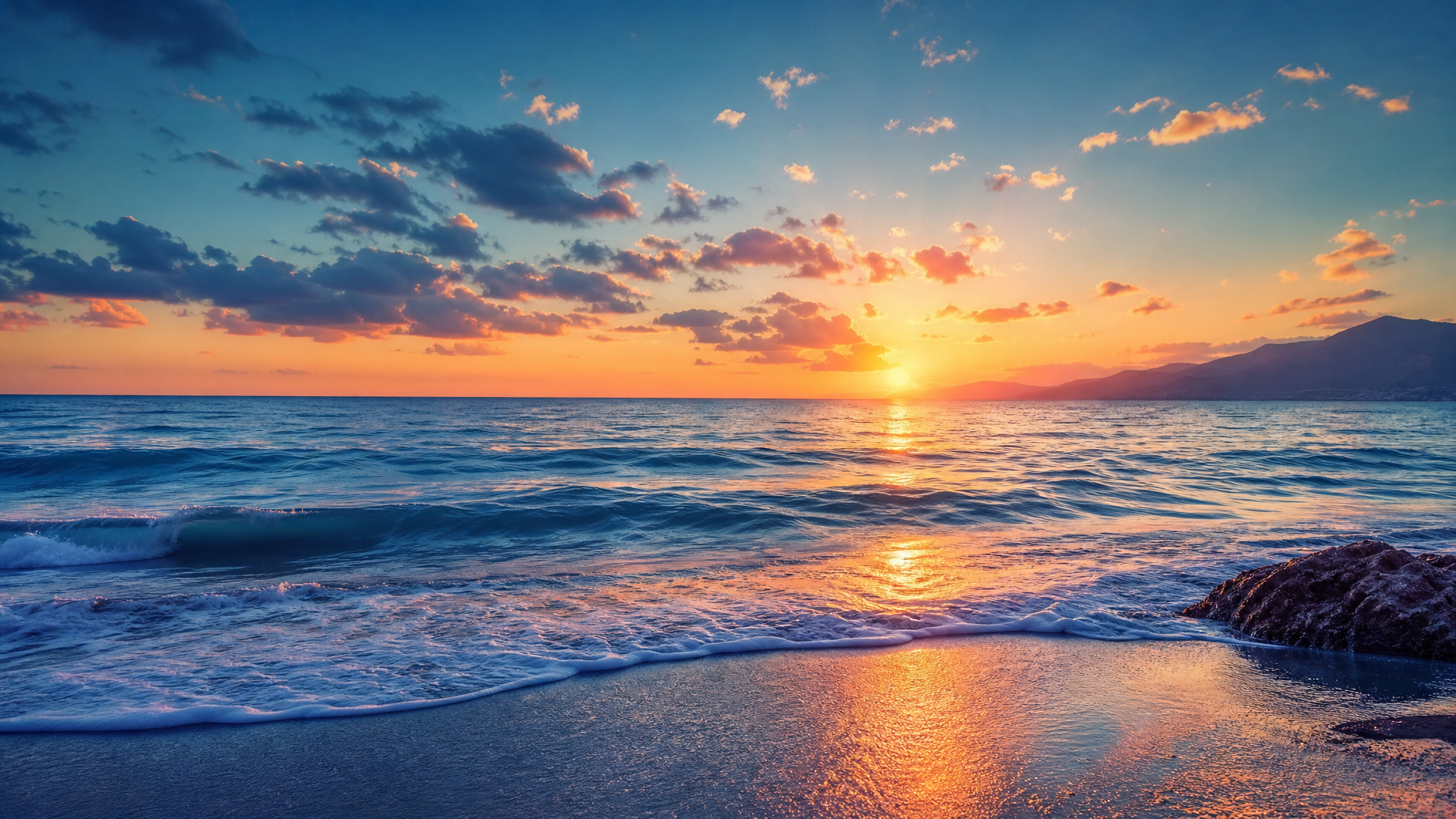 Landscape Calm Ocean Live Wallpaper