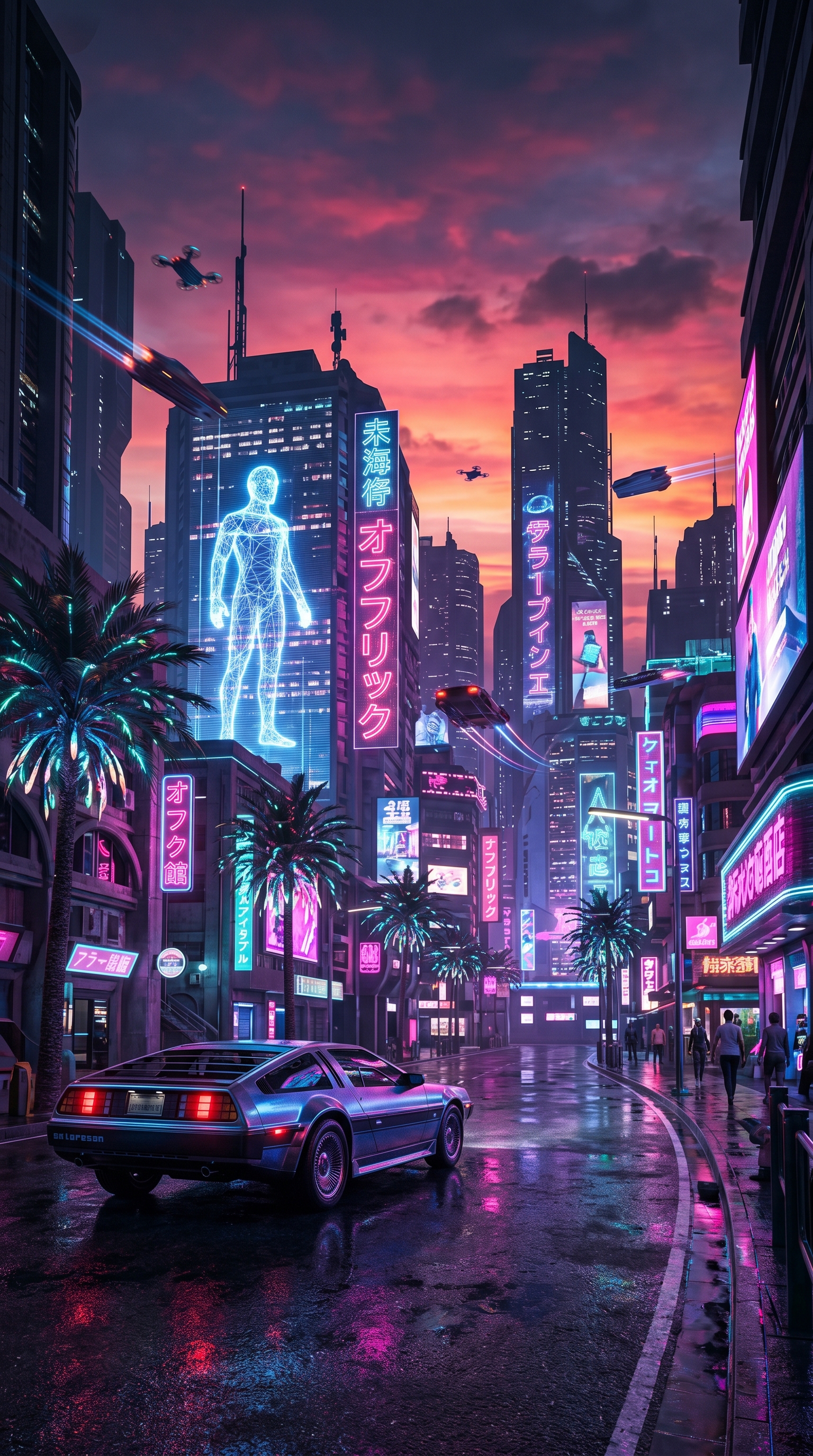 Cyberpunk Grand Theft Auto V
