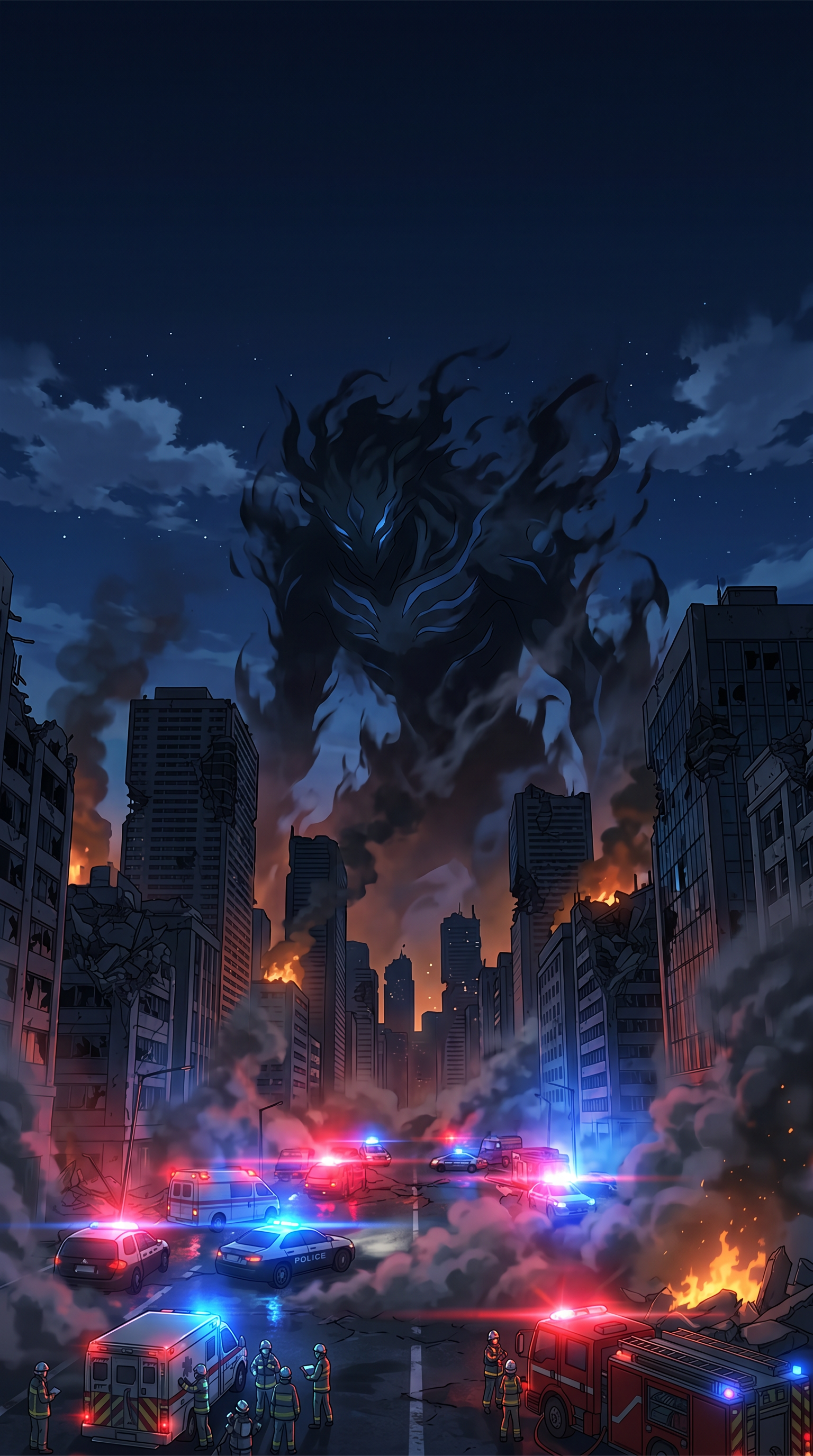 Printable Anime Kaiju No 8 Wallpaper Design