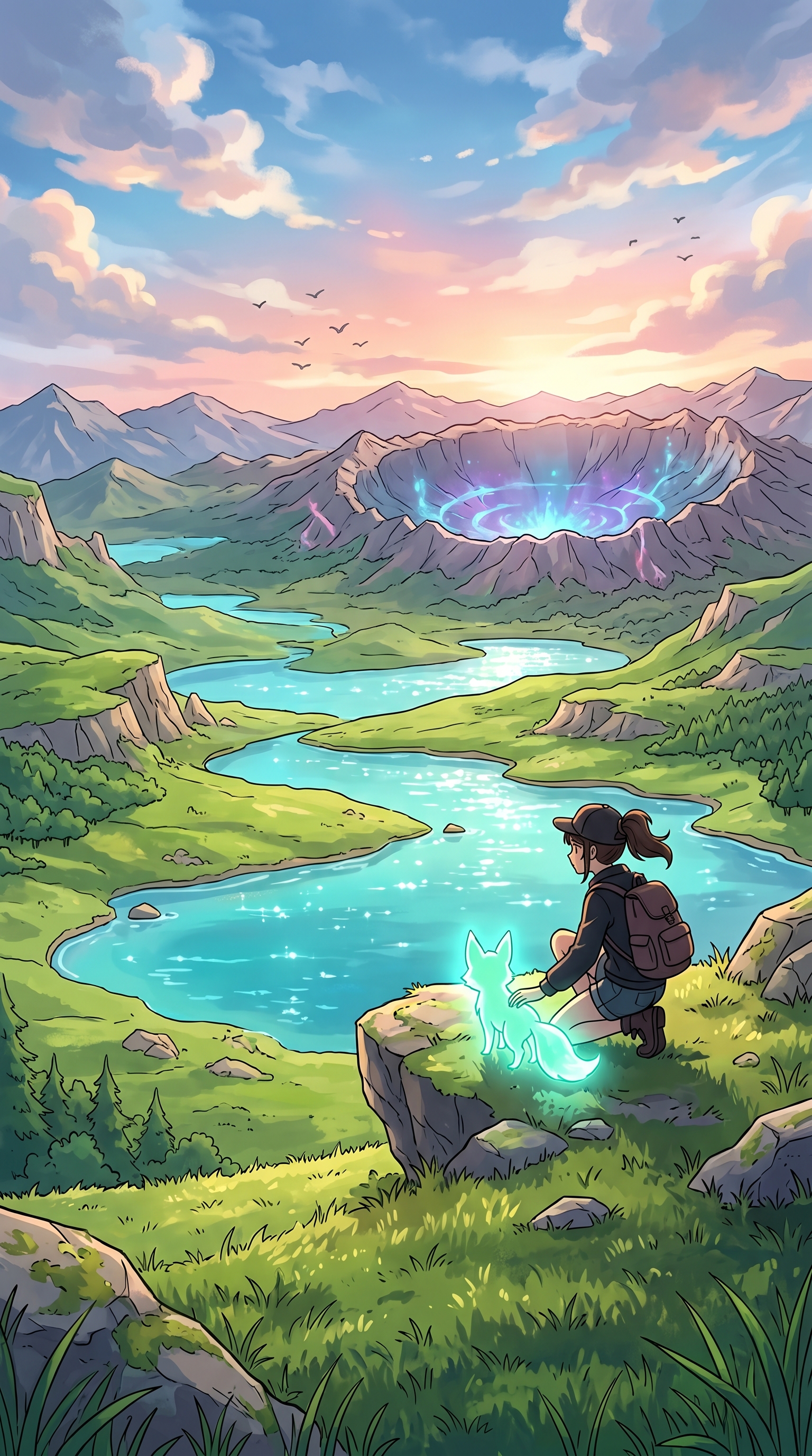 Anime Pokemon Legends Za Wallpaper