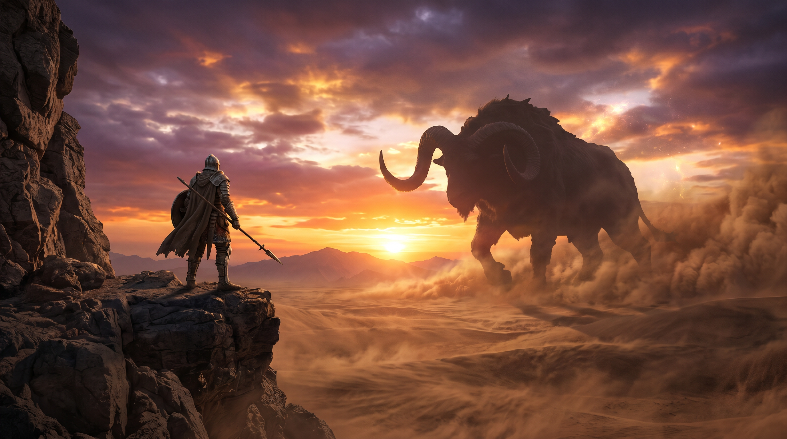 Fantasy Monster Hunter Wilds