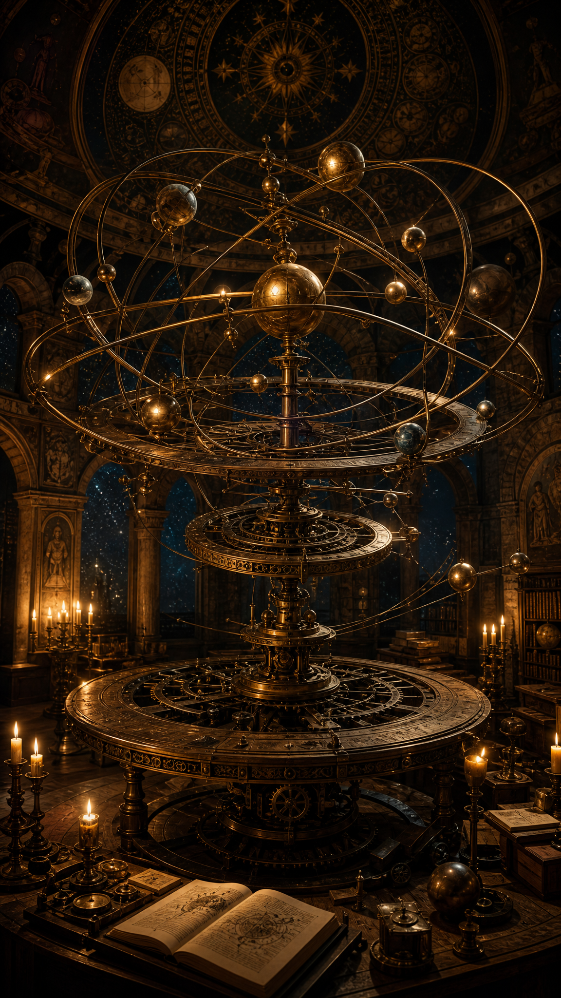 Fantasy Orb on the Movements of Earth