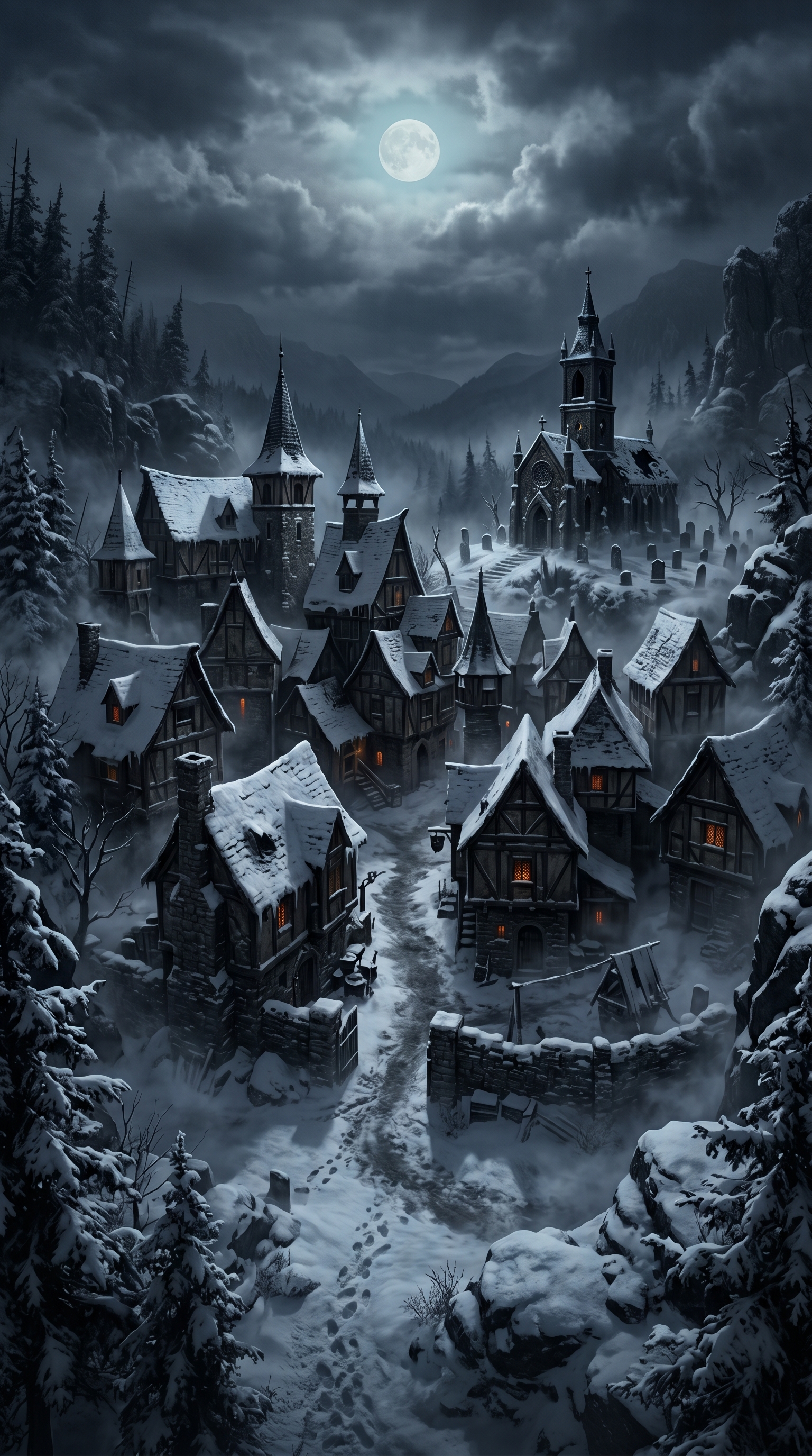Dark Fantasy Resident Evil Village