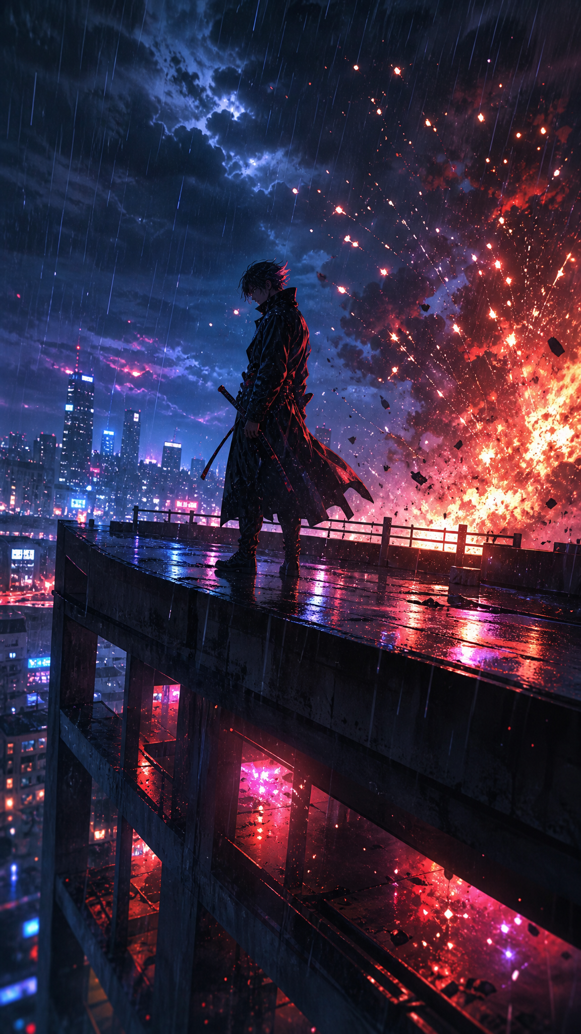 Anime Reze Arc Wallpaper Design