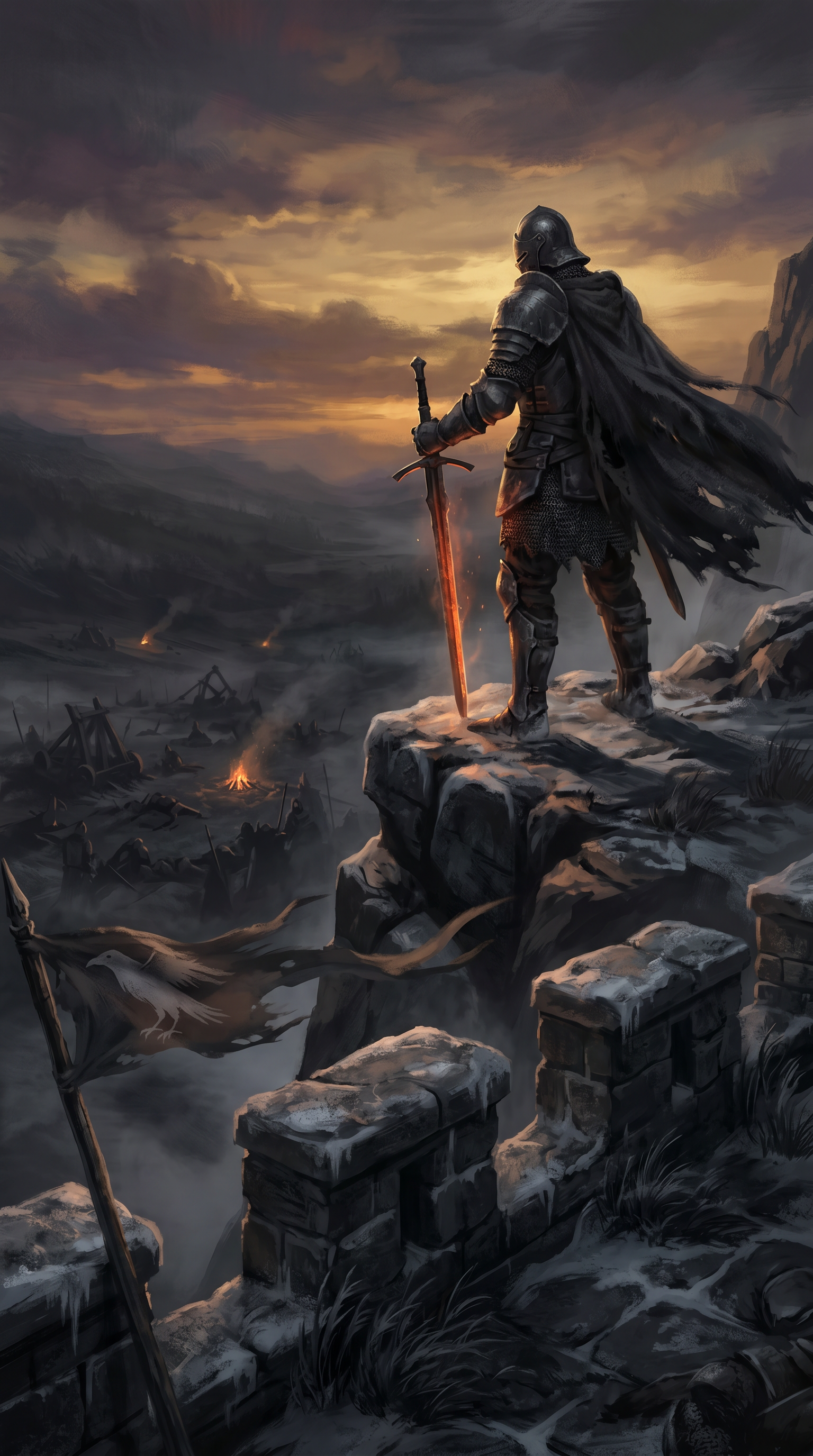 Dark Fantasy Souls 1 Wallpaper