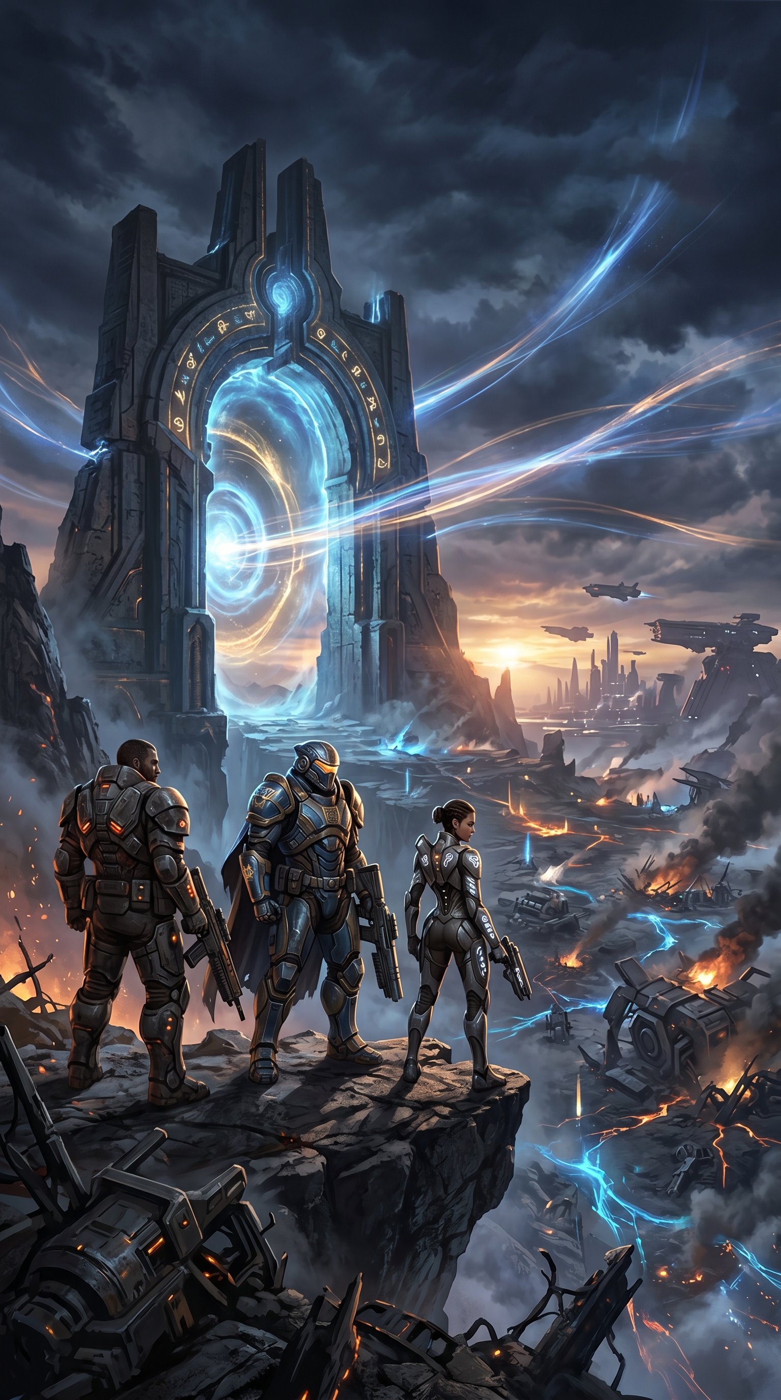 Sci Fi the First Descendant Wallpaper