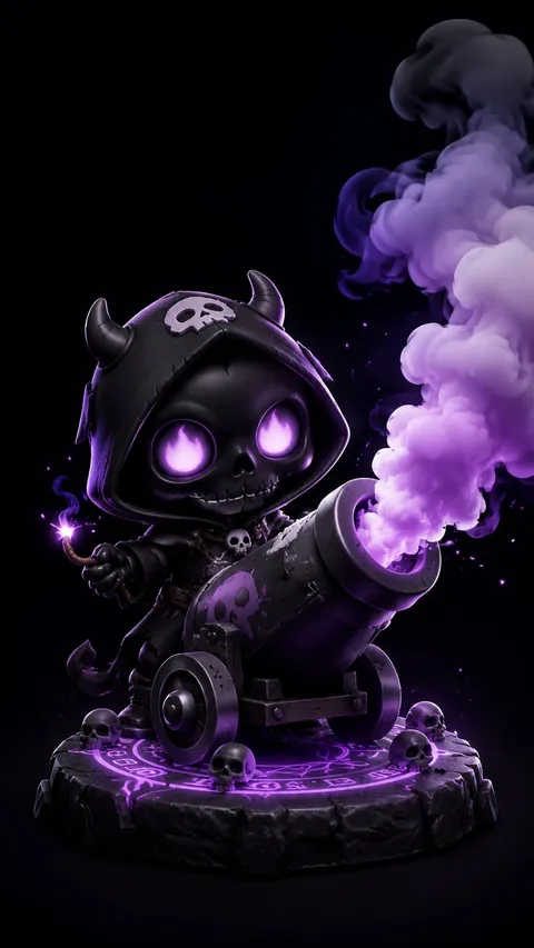 Dark Battlefield Vertical 916 Phone