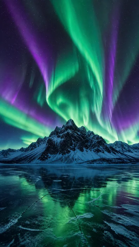Aurora Emerald Massive and Violet