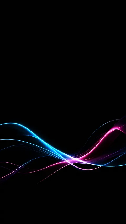 Iphone 4k Amoled Neon Sample Amoled Black - for wall decoration | AI Wallpaper