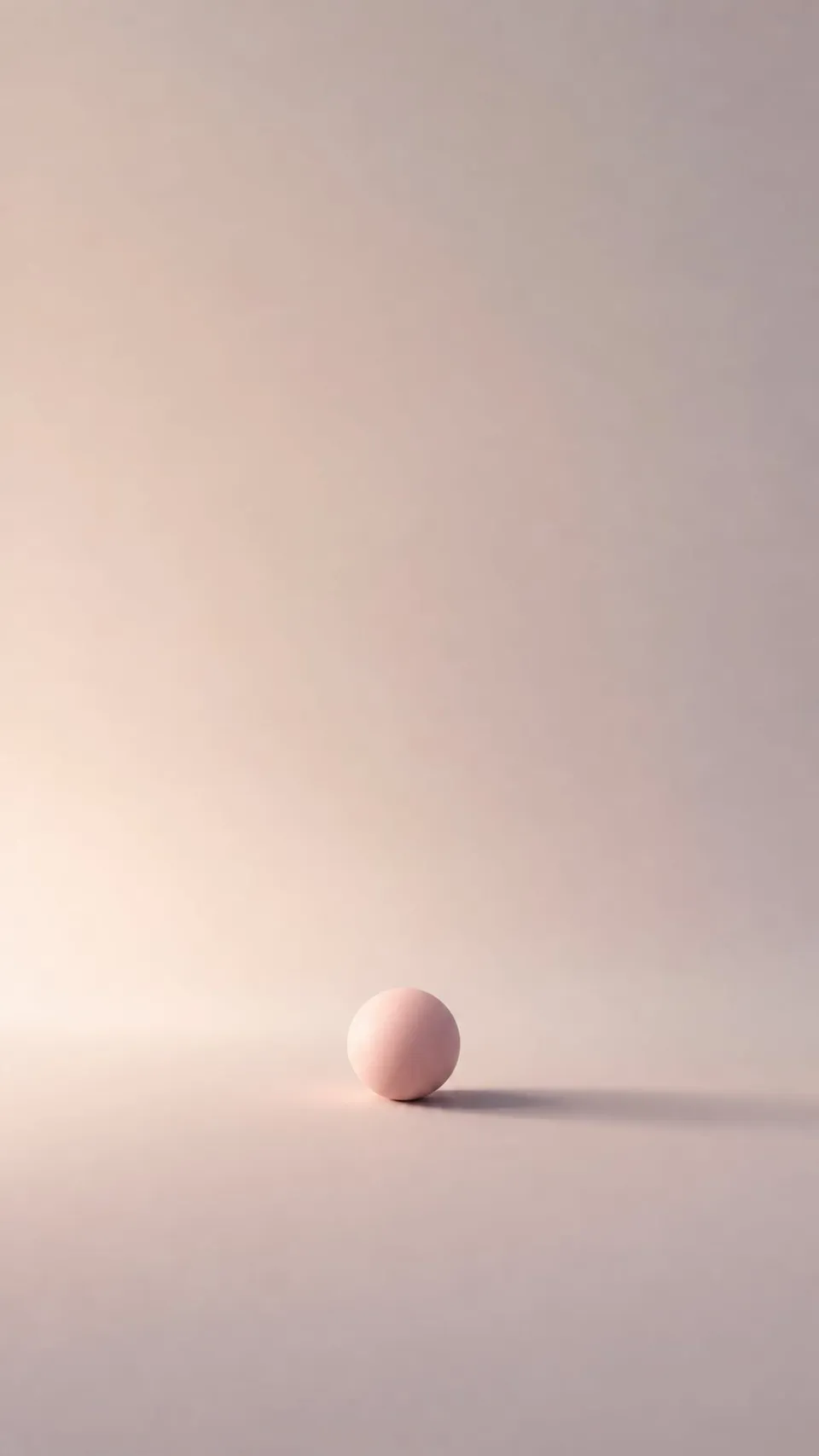 Minimalist Single Small Pastel Sphere Casting 107 - for modern spaces | AI Wallpaper
